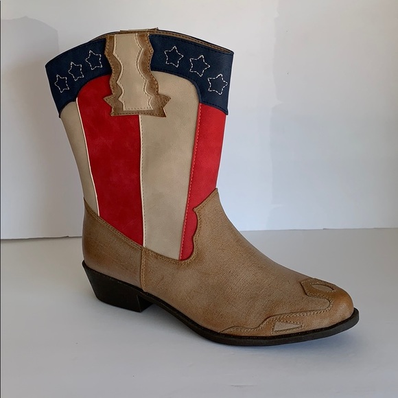 American Heritage Cowboy Boot - Ladies Size 7 - Picture 2 of 6